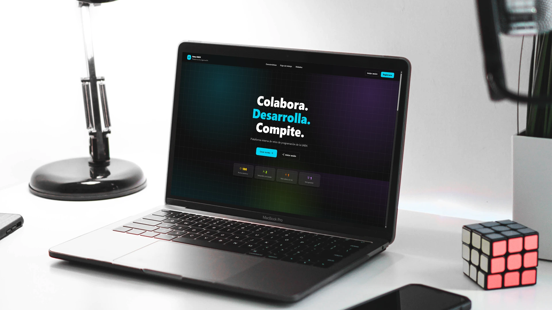 Hackathon Platform — project preview