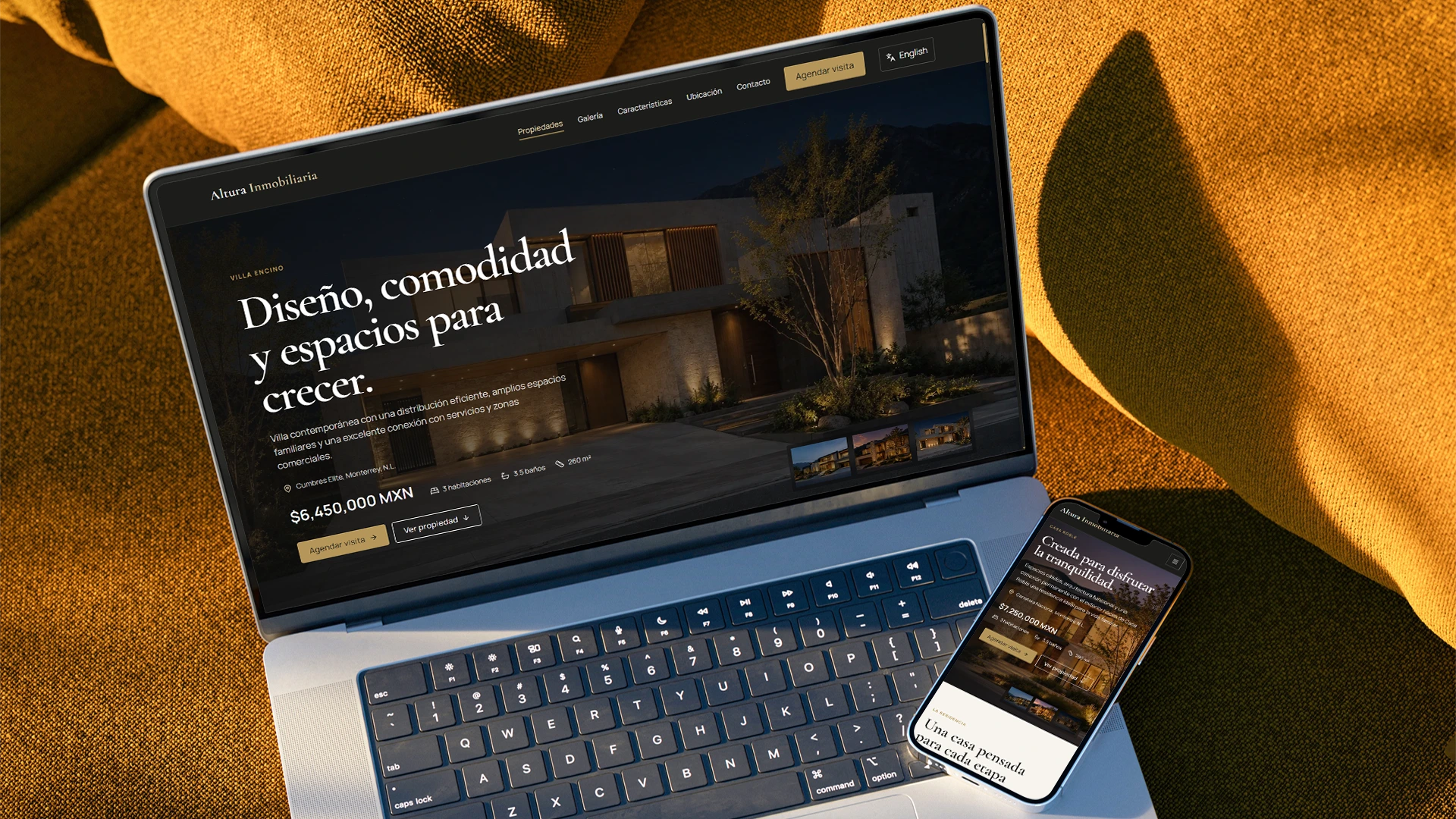 Altura Inmobiliaria — project preview